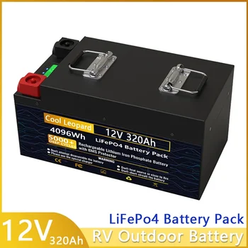 Нова батерия 12V 320Ah 280Ah 200Ah 100Ah LiFePO4, за Слънчевата Система RV 12.8 V Устройство за съхранение на Енергия с голям Капацитет A Клас
