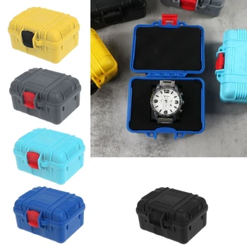 1 слот за ударопрочной защита часа устойчив на удари калъф Кутии за съхранение часа от ABS-пластмаса Водоустойчив органайзер