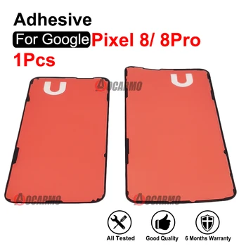 1бр за Google Pixel 8 Pro 8Pro преден LCD дисплей с дисплей Лепило-адгезив Стикер Залепваща лента