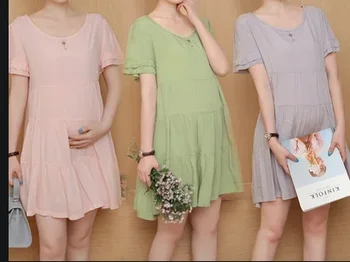 2023 Зареждане на зелената Бебешки дрехи За мама, Нова тениска за момиче с голям размер, Е Бременна за бременни