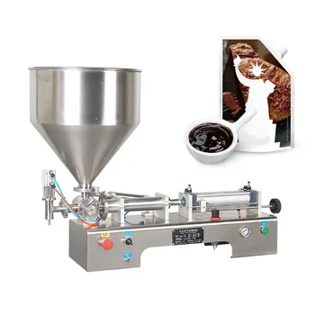 2023 Нова търговска машина за бутилиране на паста, машина за опаковане на почистване течност за доматен сос