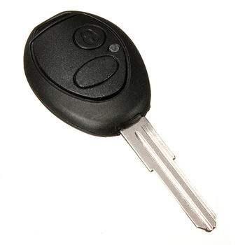2X Калъф за дистанционно ключодържател с 2 копчета във формата на неразрезного нож за Land Rover Discovery 99-04