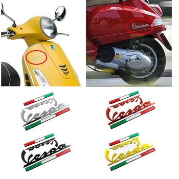 3D Стикери С Емблемата на Мотоциклет Италия За PIAGGIO Vespa GTS300 LX125 LX150 125 150 ie Sprint Primavera 300 LX LXV Букви Vespa