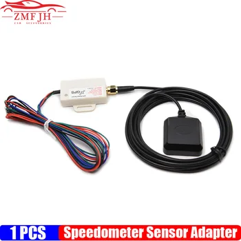GPS Сензор за скорост Комплект адаптери за сензор за измерване на скоростта на GPS Сензор за скорост Компенсация пробег GPS Антена 1БР