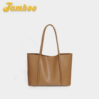 Jamhoo Луксозна Кожена Чанта-тоут 2023, Зимна Кожена Дамска Чанта За пътуване До работа, Чанти през рамо с Голям капацитет За Жени, Дамски чанта