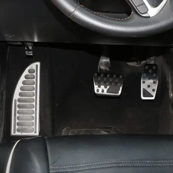 Lilmanta за Jeep Compass MP M6 2017-2021 НА Автомобилни Педалите От Неръждаема Стомана, Авто Газ, Спирачка Акцент вземе подножието на Педала Защитен Калъф