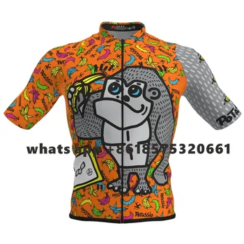 Slopline-maillot-de manga corta transpirable ал hombre, camiseta de carreras ал hombre, Camiseta deportiva para de Ciclismo
