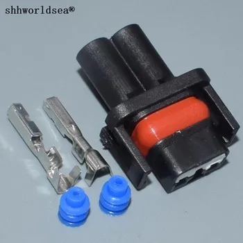 worldgolden 2pin 1,5 мм штепсельная разклона за автоматично електрически пластмасов корпус водоустойчив публикуване кабелен конектор 7223-6527-30