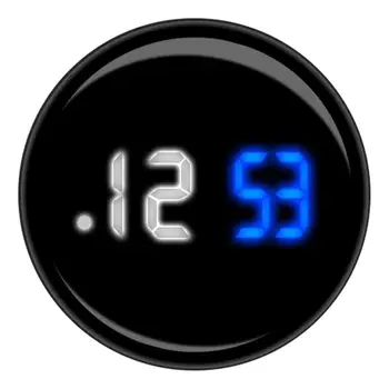 Автомобилни електронни Автоматични часовници водоустойчиви часовници с малък сензорен екран, Автоматично електронен часовник със сензорен екран, многофункционален часовник в арматурното табло