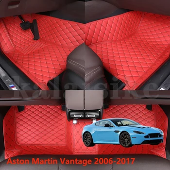 Автомобилни постелки по поръчка за Aston Martin Vantage 2006-2017, килими за интериора, аксесоари за автомобили, Оформление на пешеходците крак