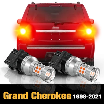 аксесоари за стоп-сигнали Canbus LED 2 елемента за Jeep Grand Cherokee 1998-2021 2009 2010 2011 2012 2013 2014 2015 2016 2017 2018