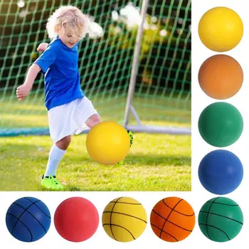 Безшумен баскетбол Безшумни топките за баскетбол с висока устойчивост, безшумен дрибъл, сигурен удароустойчив баскетболен подарък за детски игрални зали