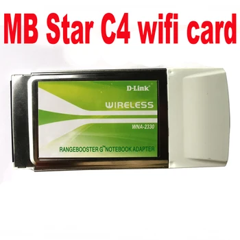 Висококачествен полночиповый MB STAR C4 c5 wifi MB SD Connect Compact 4 инструмента за Диагностика на WiFi-карта (само WiFi карта)