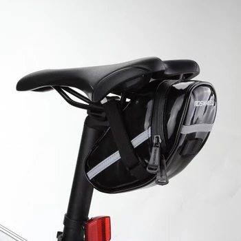 Водоустойчив Мотор Мотор чанта за наем на Велосипеди Седалка на Задната част на Седлото чанта и Аксесоари за велосипеда Черен Син