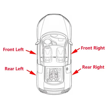 Вътрешна Дясна врата копчето на Вътрешния диск на вратата на колата, за Skoda Fabia 2015-2017 6V0837221A 6V08222A