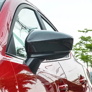 За Mazda 3 Axela 2014 2015 2016 2017 2018 Вратата На Рамката На Огледалото За Обратно Виждане Cover Капаци Огледала За Обратно Виждане Автомобилни Аксесоари