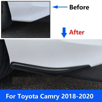 За Toyota Camry Sports V6 XSE SE 2018-2020 Предната Броня на Автомобила, От Неръждаема Стомана, Тапицерия Ъгъл на Предната част на Устните, Предпазни Ленти
