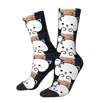 Забавен Луд чорап за мъже, Илюзорен хип-хоп, Harajuku Bubu Dudu, Cartoony чорап за момчета, Всекидневни подарък