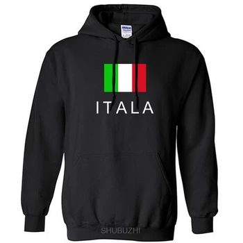 Италия Италия hoody мъжки hoody пот нова хип-хоп градинска облекло джърси футболист памук спортен костюм нация Италиански флаг ITA
