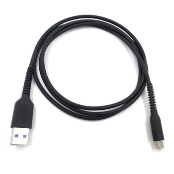 Кабел за бързо зареждане USB-захранване на 1,2 м 47,24 инча Взаимозаменяеми кабел за зареждане на Huawei и други телефонни високоговорители