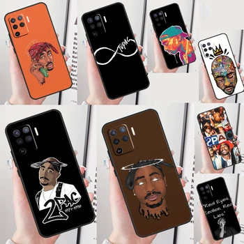 Калъф Nadia 2Pac Shakur за OPPO A57S A54S A96 A76 A16 A5 A9 а a53 A15 A54 A74 A94 A78 A98 A17 A77 A52 A72 A93