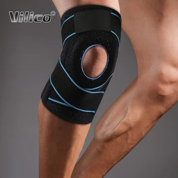 Колан за подпомагане на коляното Vilico, еластична превръзка, лента, Наколенници, защитна лента, спортен колан за наколенника, Футбол, спорт.