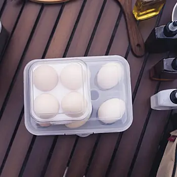 Кутия за яйца Здрава кутия за съхранение на яйца с голям капацитет Туризъм кутия за съхранение на яйца на открито за къмпинг