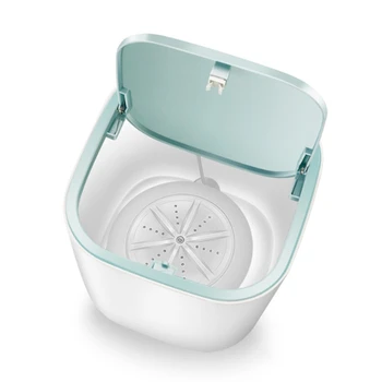 Мини пералня, Автоматична Домакински Дехидратирана Мини слушалката е 3-5 кг, възможност за пране сухо бельо