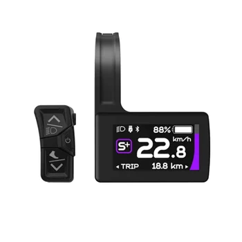 На екрана на дисплея DPC245 Bluetooth 5,0 LCD за измерване на скоростта за среднемоторного протокол M510 M560 M820 M600