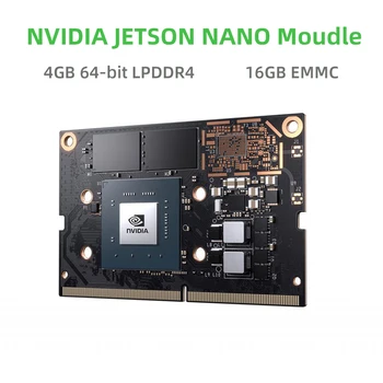 Оригинален NVIDIA в jetson Nano Module Small AI SOM 4 GB 64-битов флаш памет LPDDR4 16 GB eMMC 5.1 Flash