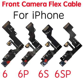 Предната камера, сензор за околната светлина, микрофон, лента, Гъвкав кабел за iPhone 6 6P Plus 6S, Резервни части
