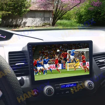 Радиото в автомобила на Android, мултимедиен DVD-плейър, GPS навигация за Honda Civic 2006-2011, Поддръжка на БДС TPM, DVR, DSP камера