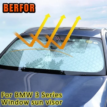 Сенника На Предното Стъкло на Автомобила на BMW Серия 3 F34 G20 G21 E93 F30 F31 автоаксесоари Слънцезащитен Чадър От Uv 13-19 20-23