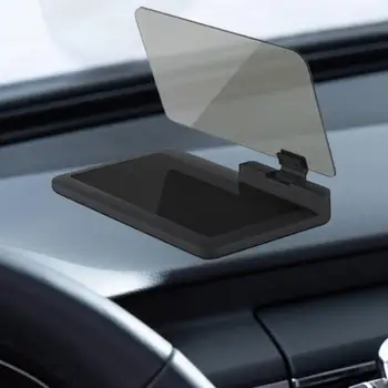 Титуляр на дисплея HUD-Head up Универсален, с отражение на изображението Лесен за инсталиране на Автомобилни Аксесоари Скоба за телефона в колата
