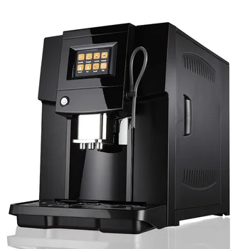 Търговски автоматична кафемашина Неспресо със сензорен екран за дома с млечна пяна и кофемолкой Cafetera