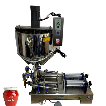 Хоризонтална пневматична машина за бутилиране на течна паста Взрывозащищенная пневматична машина за почистване и дозиране пълнител